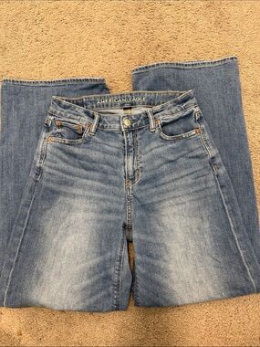 American Eagle Outfitters Light Blue Flare Jeans